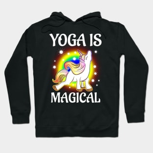 Unicorn Yoga Is Magical Hoodie